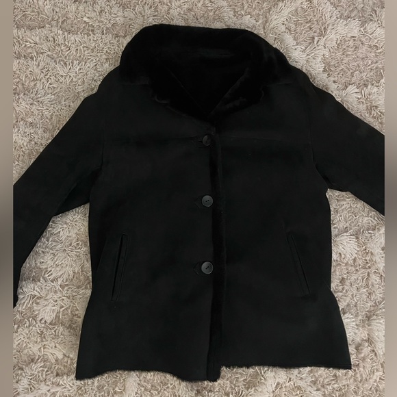 Blue Duck Jackets & Coats Blue Duck Sheepskin Shearling Jacket Coat